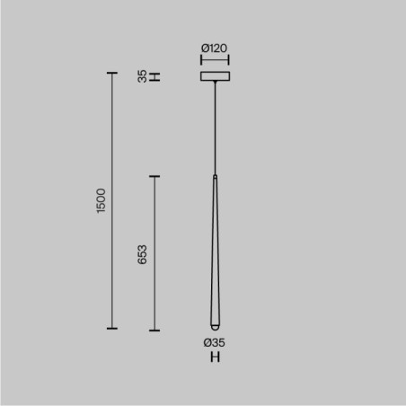 LED Cascade Pendant Lamp (6W)