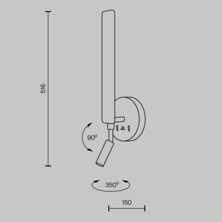 LED Wall Sconce Combo (11W)