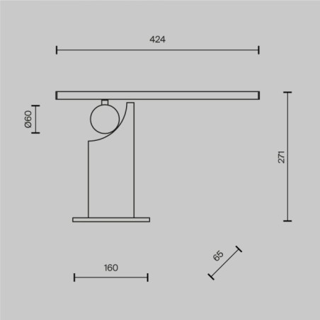 Monument LED Table Lamp (9W)