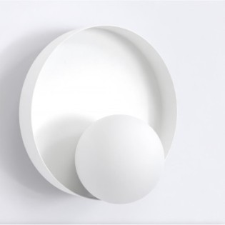 Halvia black wall sconce.