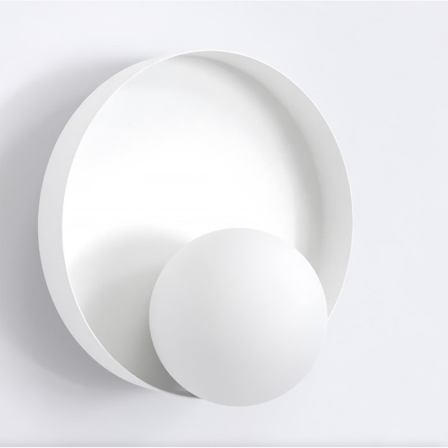 Halvia black wall sconce.