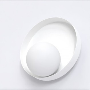 Halvia black wall sconce.