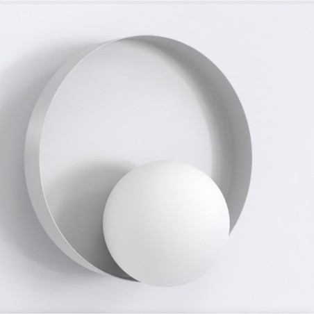 Halvia mocha wall sconce.