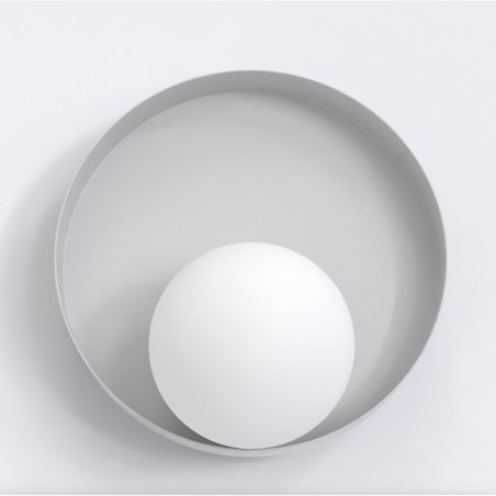 Halvia mocha wall sconce.