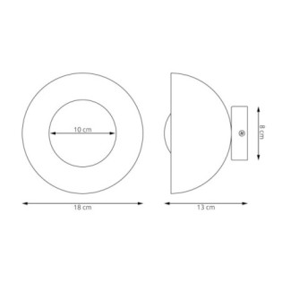 Halvia gray wall sconce.