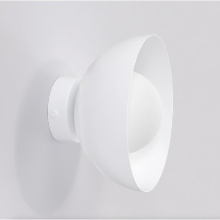 Lumora black wall sconce.