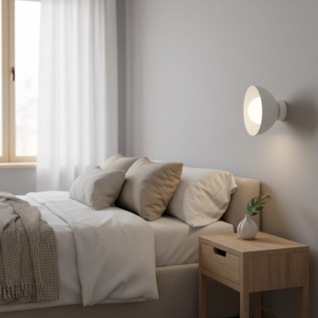 Lumora black wall sconce.