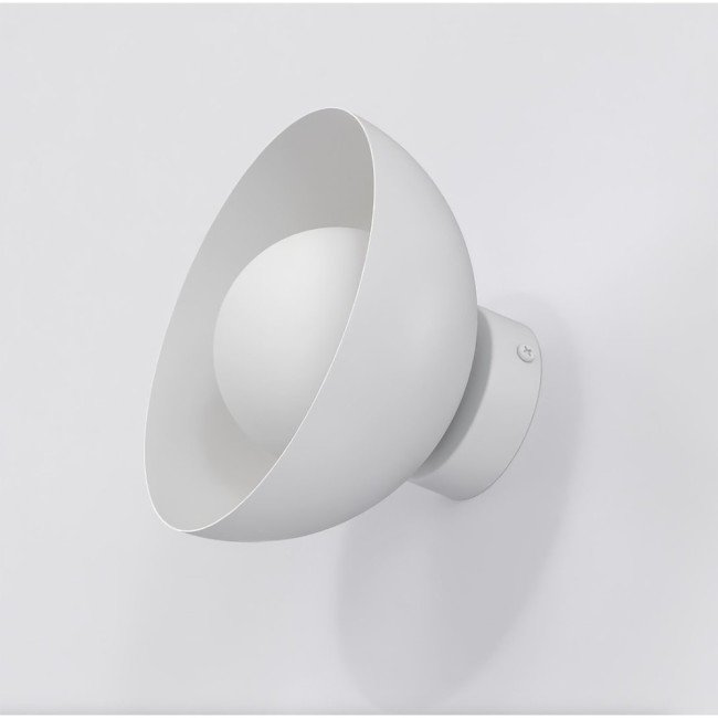 Lumora mocha wall sconce.