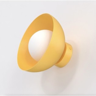 Lumora gray wall sconce.