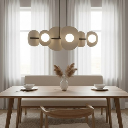 Lithora moka pendant lamp (4 lights)