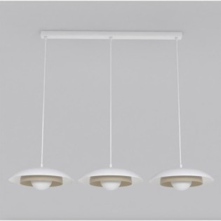 Arka white + moka pendant lamp