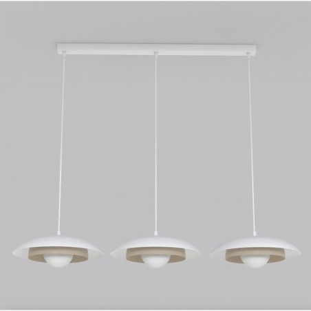 Arka white + moka pendant lamp