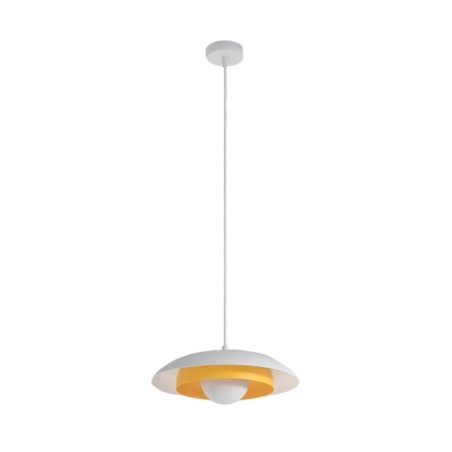 Arka white + moka hanging lamp (3 lights)