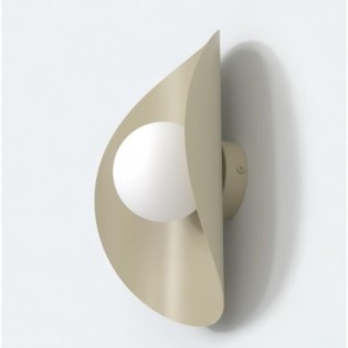 Onivia XL white wall sconce.