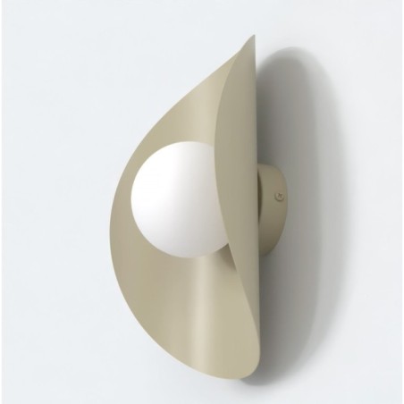 Onivia XL white wall sconce.