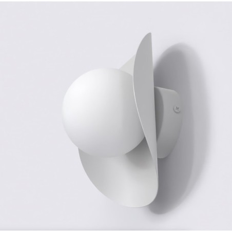 Aplique de pared Onivia M gris