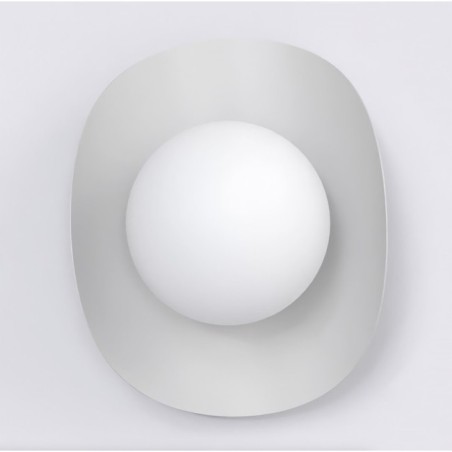 Aplique de pared Onivia M gris