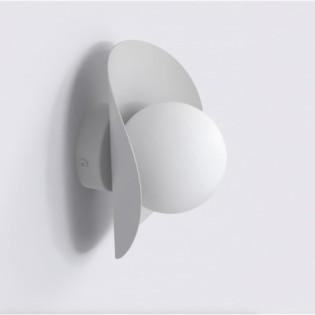 Aplique de pared Onivia M gris