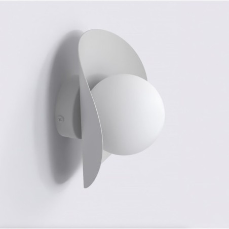 Aplique de pared Onivia M gris