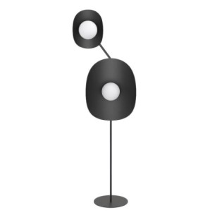 Tandem black floor lamp (4...