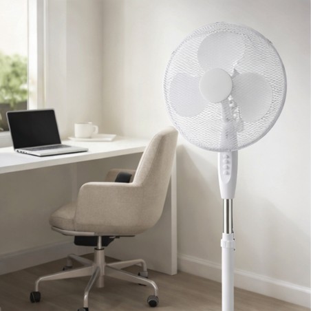 Luno 3-speed pedestal fan (40W)
