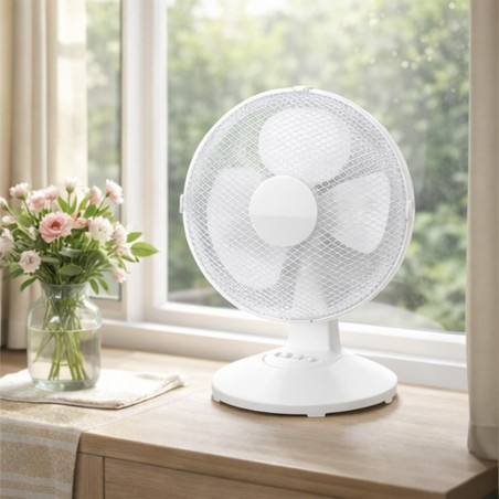 3-speed Nivo table fan (35W)