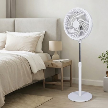 3-speed Saroa Oscillating Standing Fan (75W)