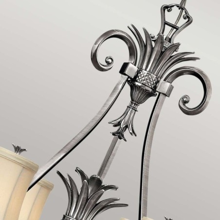 Lámpara de araña Plantation (7 luces)