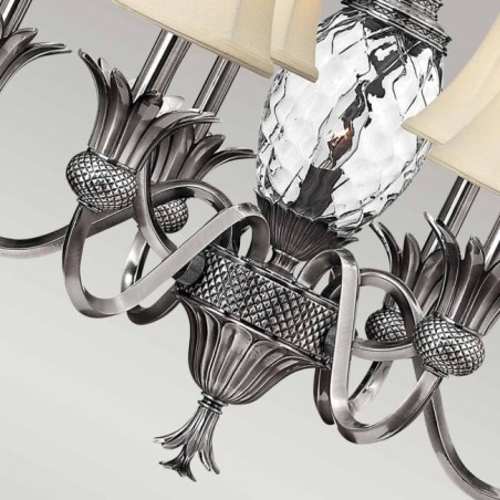 Lámpara de araña Plantation (7 luces)