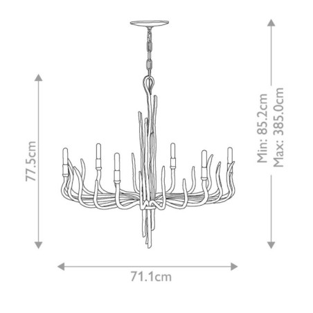 Spyre Chandelier (6 lights)