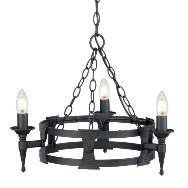 Saxon chandelier (3 lights)