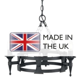 Saxon chandelier (3 lights)