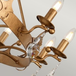Lámpara de araña Windsor (12 luces)