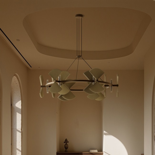 Lámpara colgante Hita (12 luces)