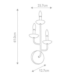 Annie Wall Light (3 Lights)