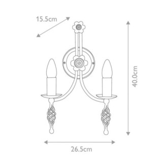 Belfry Wall Lamp (2 lights)
