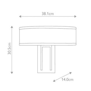 Hampton Wall Lamp (2 Lights)