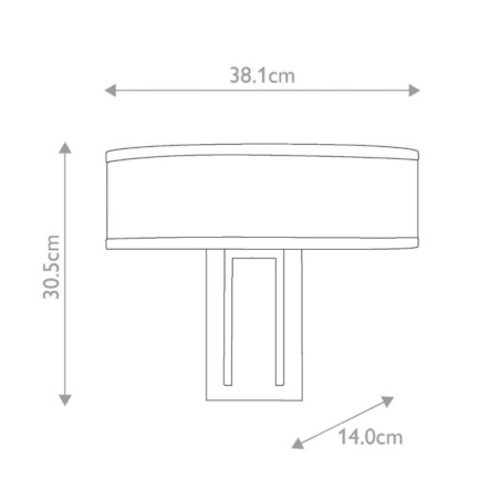 Hampton Wall Lamp (2 Lights)