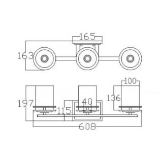 Hendrik Wall Lamp for Bathrooms (3 Lights)