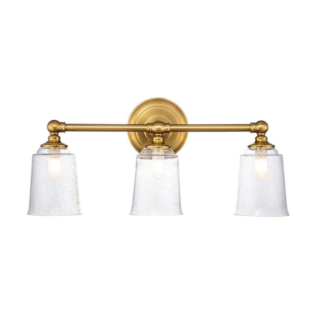 Huguenot Lake Wall Lamp for Bathrooms (3 Lights)