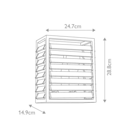 Louvre Wall Lamp (2 Lights)