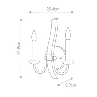 Middlefield Wall Light (2 Lights)
