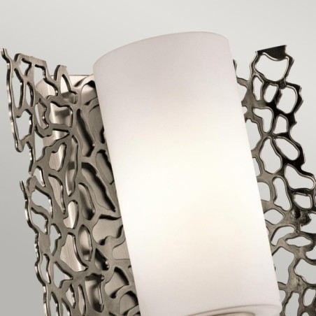 Silver Coral Wall Lamp