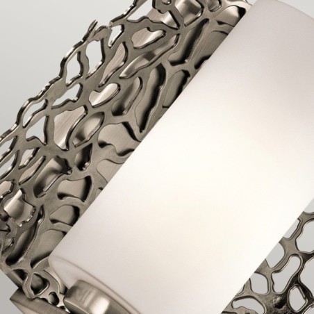 Silver Coral Wall Lamp