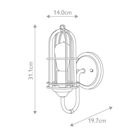 Urban Renewal Wall Lamp