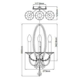 Valentina Wall Lamp (3 Lights)