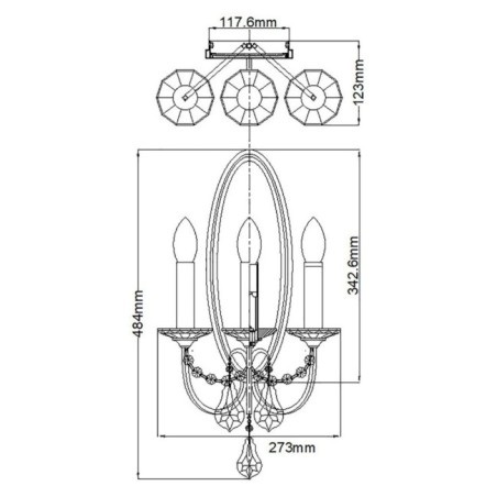 Valentina Wall Lamp (3 Lights)