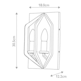 Vanguard Wall Lamp (2 Lights)