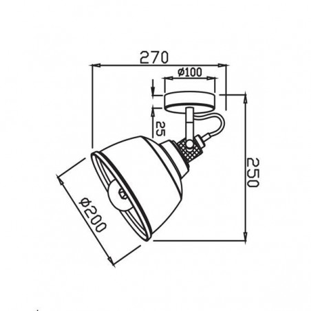 Aplique de pared Irving
