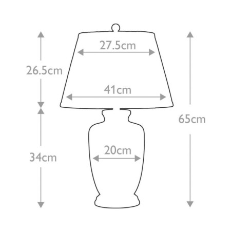 Gold Birds Table Lamp